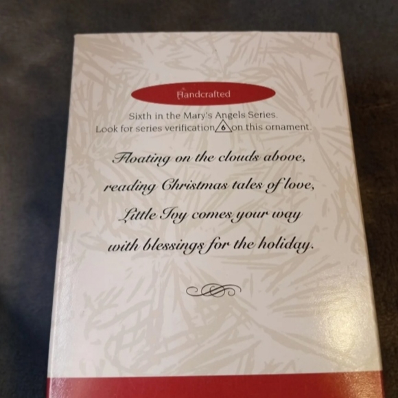 VINTAGE 1993 Hallmark Keepsake Mary's Angels - Joy - Christmas Ornament NEW - Picture 2 of 8